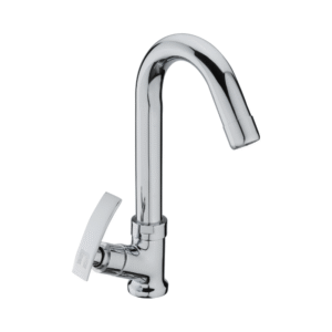 Sink Cock With Swinging Spout