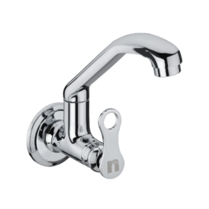 Sink Cock With Swinging Spout