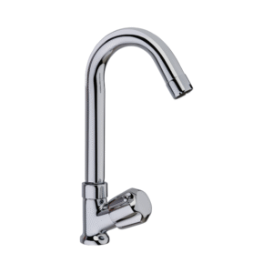 Sink Cock With Swinging Spout