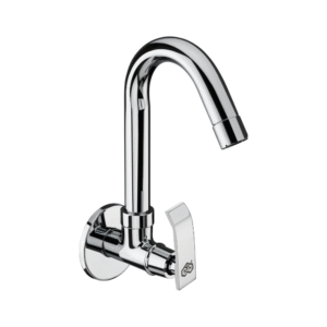 Sink Cock With Swinging Spout