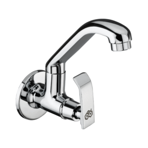 Sink Cock With Swinging Spout